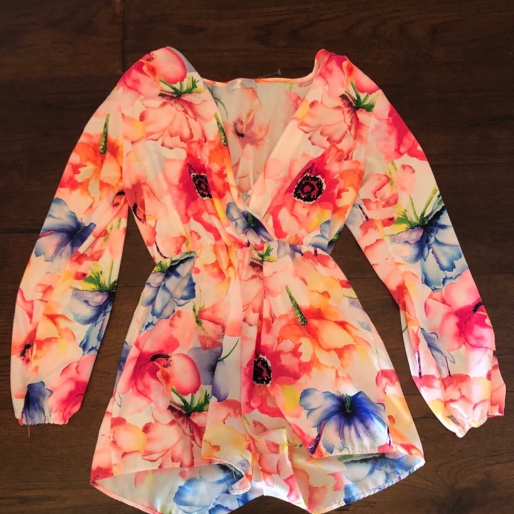 Floral Romper